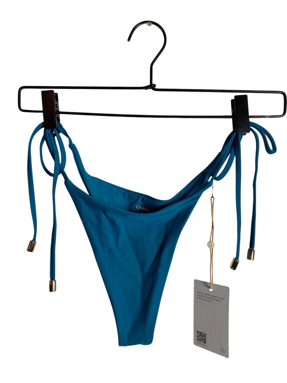 Quince Italian Adjustable Side-Tie Bikini Bottom
